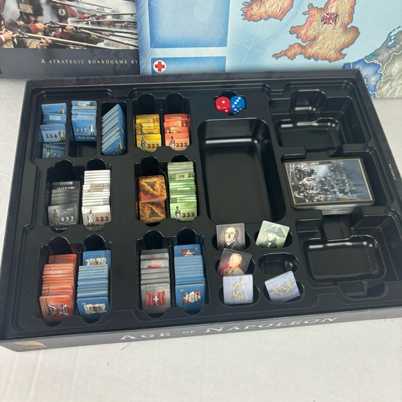 Age Of Napoleon 1805-1815 strategy board game-EUC - Picture 4 of 12